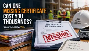 Can One Missing Certificate Cost You Thousands? Unfortunately, Yes.