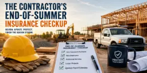 The Contractor&rsquo;s End-of-Summer Insurance Checkup