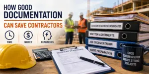 How Good Documentation Can Save Contractors Time, Money, and Headaches